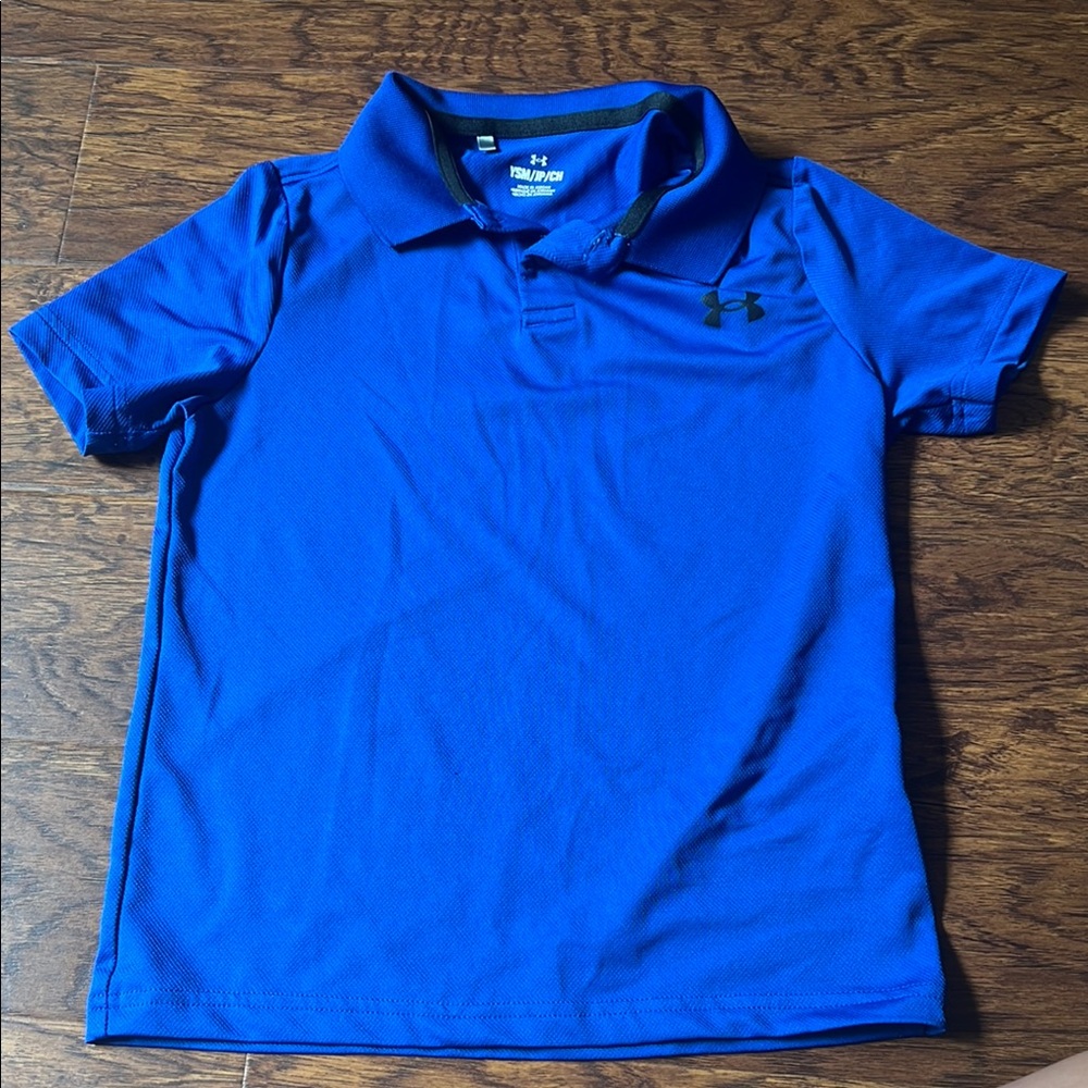 Under Armour Kids Polo in Bright Blue boys YSM